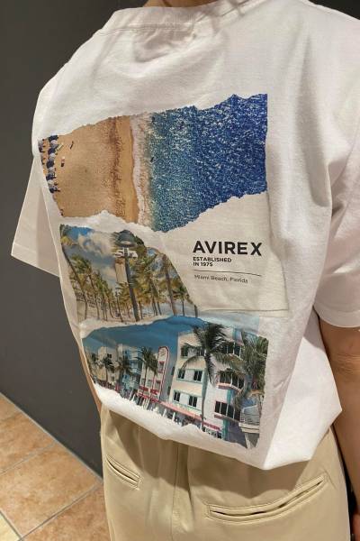 【AVIREX】袖を通せばそこはもうビーチ♪