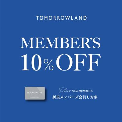10%OFF CAMPAIGN 9.17(Fri) - 9.30(Thu)