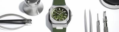 【Bell&Ross】世界限定500本！話題のBR05グリーンスケルトンが入荷！！