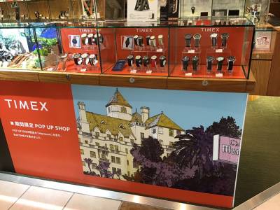 TIMEX POPUPフェア開催