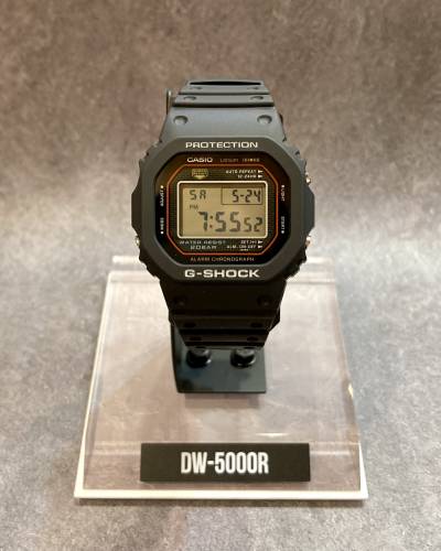 【チックタック新潟店】G-SHOCK 復刻モデル再入荷！ DW-5000R-1AJF